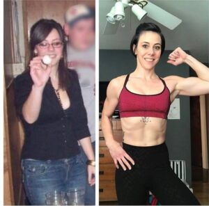 Kristen Zernia physique transformation stoopidfit online coaching